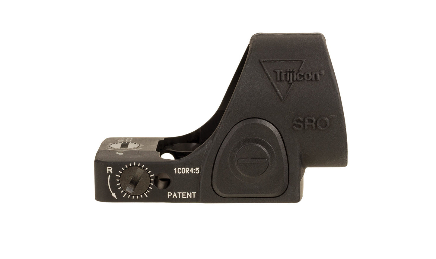 Trijicon SRO 2.5 MOA Adjustable LED Reflex Red Dot Sight, Black